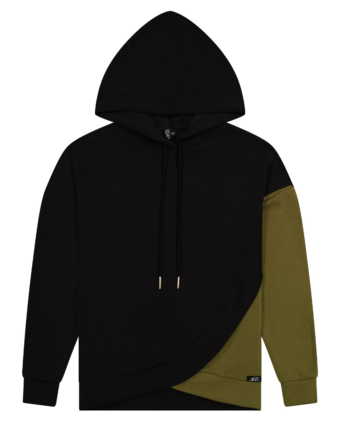 Scuba Crossed Hoodie Colorblock